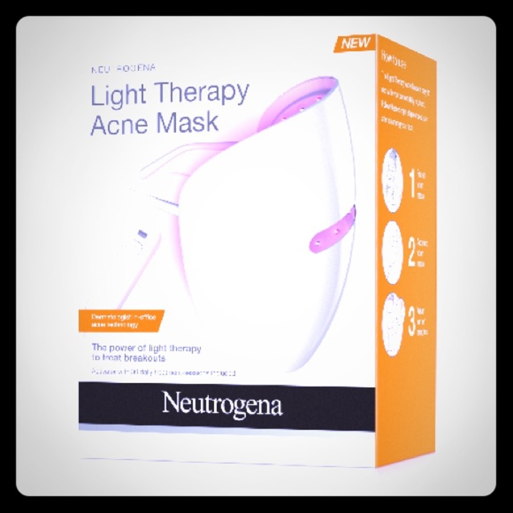 Neutrogena light therapy acne mask. Brand new